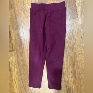 Old Navy Kids Burgundy Leggings